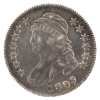 Image 2 : USA Silver 1809 Capped Bust Half Dollar Normal Edge EF-AU 
