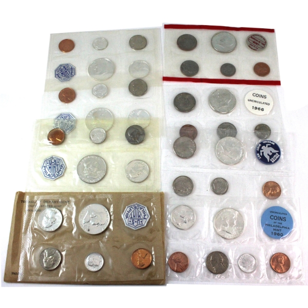 Group Lot of 8x USA 1960-1968 Proof Sets. INCLUDES One From Each Year Except 1967. 8pcs.