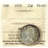 Image 11 : 1955 Proof Like Set ICCS PL64 to PL65 in 6-Pocket Sheet. 6pcs.