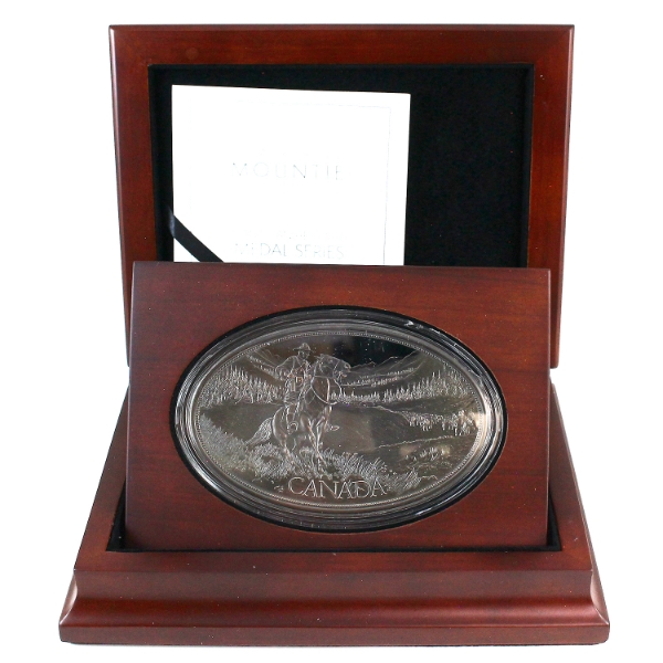 Canadian Heritage Mint 2020 Silver Legacy of the Mountie 5oz .9999 Fine Silver (Tax Exempt)
