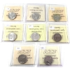 Image 2 : 25-cent 1959-1978 ICCS MS63 to MS66. 8pcs.
