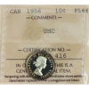 Image 1 : 10-cent 1956 ICCS PL66 UHC