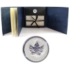 Image 1 : 1998 Royal Canadian Mounted Police Privy Mark 1oz Fine Silver Maple Leaf Set (Tax Exempt)