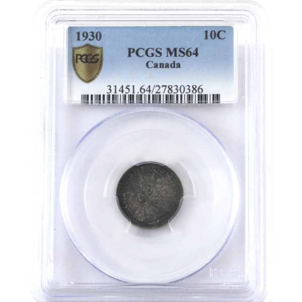 10-cent 1930 PCGS MS64