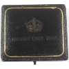 Image 12 : Great Britain Maundy Set 1908 King Edward VII 4pc Sterling Silver in Original Case