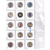 Image 1 : $2 1996-2024 Coloured Toonie Collection w/ Description Page. 15pcs.