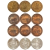 Image 1 : Bulk Lot of 1967-1985 Niagara Falls Medallions. 12pcs.