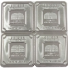 Image 1 : 4x 1oz Geiger Edelmetalle 2 Consecutive Pairs of .999 Fine Silver Bars. 4pcs. (Tax Exempt)