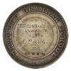Image 2 : Great Britain 1895 Bradford Grammar School 220 Yard Handicap 1st Place Medal 1oz .925 Fine Silver 