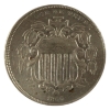 Image 1 : USA 1866 Liberty Head Nickel Almost Uncirculated