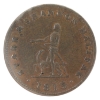 Image 2 : BR-884, CH-NS-11A1 1815 Starr & Shannon Halifax Half Penny Token EF-AU 