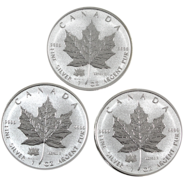 2017 $5 SML 150th Anniversary Privy Mark 1oz .9999 Fine Silver. 3pcs. (Tax Exempt)