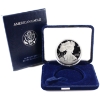 Image 1 : 1oz  USA 1996 Proof Fine Silver Eagle in Original Packaging (Tax Exempt)