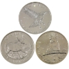 3x 1oz 2012-2015 $5 Wildlife .9999 Fine Silver Coins. 3pcs. (Tax Exempt)