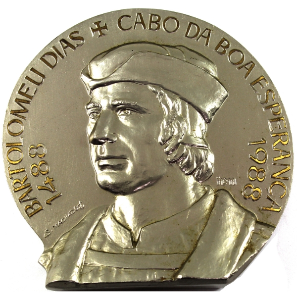 Portugal 1988 Batholomeu Dias - Cape of Good Hope 347.49g-Cupronickel, 83mm