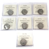 Image 2 : 25-cent 1981, 1983, 1984, 1985, 1986, 1988 & 1990 ICCS PF67 (1986 is PF66) UHC (1981 is Heavy Cameo)