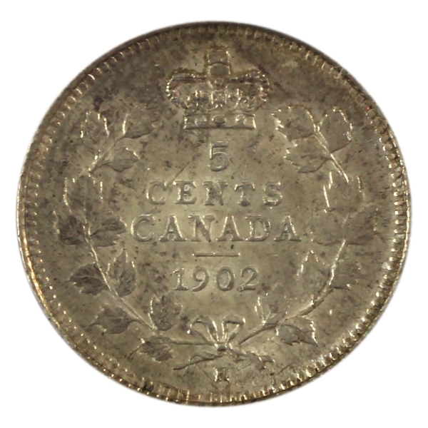 5-cent 1902 BU (Scratched)