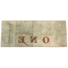 Image 2 : 380-10-10-08 1858 $1 International Bank of Canada VF Fitch, Red Protectors SN: 13865