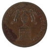 Image 2 : UC-6A1 1816 Sr. Issac Brock 1/2 Penny AU (corrosion)