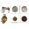 Image 2 : Bulk Lot of 1937-1939 King George VI & Elizabeth Coronation & Royal Visit Medals. 6pcs
