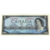 Image 1 : BC-39c 1954 $5 Bouey-Rasminsky SN:T/X725181