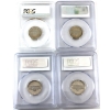 Image 2 : USA Nickels 1992-S, 1994-S, 2001-S & 2003-S PCGS PR69 or PR70 DCAM. 4pcs
