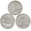 3x 1oz 2012-2013 $5 Wildlife Series .9999 Fine Silver Coins. 3pcs (Tax Exempt)
