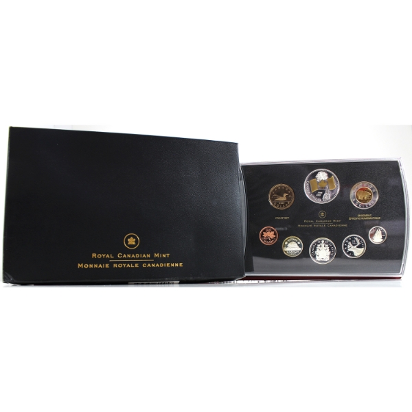 2005 Canadian National Flag 40th Anniversary Proof Double Dollar Set