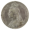 Image 2 : Great Britain Silver 1892 Crown VG-F