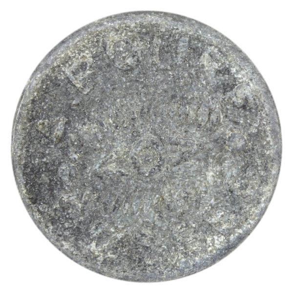 BR-665 Quebec 1890-1895 A. Bourne Lead Bread Token