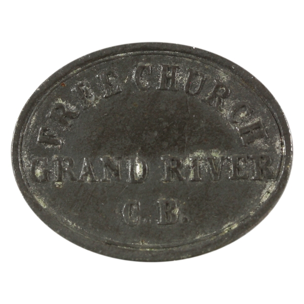 CH# NS-234 Grand River Free Church Ovular Token