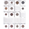 Image 2 : World Mixed Denomination Bulk Collection in 3x 20-Pocket Sheets. 48pcs.