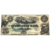 Image 1 : 815-12-08-06R 185_ $5 Zimmerman Bank Elgin Issue Remainder F15 
