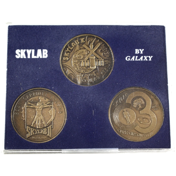Galaxy 1973 Skylab Bronze 3-Medal Set