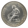 Image 2 : USA Silver 1893 Columbian Expo Quarter, Queen Isabella UNC+