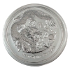 Image 1 : Australia Silver 2012 $30 Year of the Dragon Kilo .999 Silver Coin (Tax Exempt)