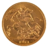 Image 2 : 1911C Gold Sovereign CCCS AU55