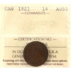 Image 1 : 1-cent 1923 ICCS AU55