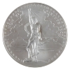 Image 1 : 2oz Silver Shield 2018 Non Vi Virtute Vici .999 Fine Silver Round (Tax Exempt)