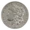 Image 2 : USA Silver 1892-CC Morgan Dollar VF-EF (Cleaned)