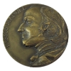 Large Bronze Table Medal "PASSOS MANUEL" by Engraver: Joachim Correia