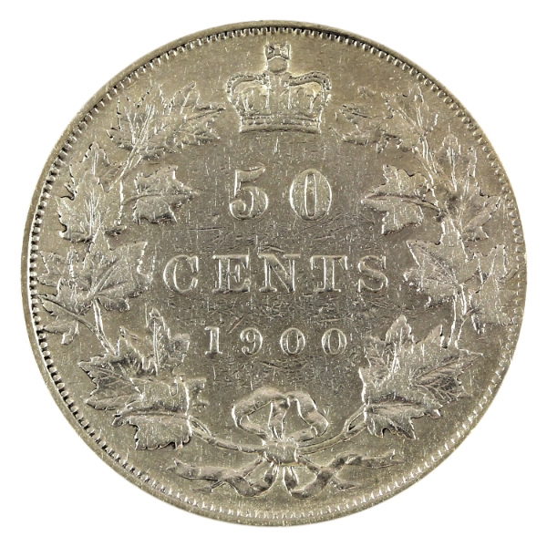 50-cent 1900 VF
