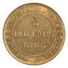 Image 1 : Newfoundland Gold $2 1865 EF-AU 