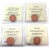 Image 2 : 1-cent 2004, 2004P, 2005 & 2005P ICCS MS67 Red. 4pcs