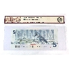 Image 1 : BC-56aS 1986 $5 SPECIMEN BCS UNC60 Original Crow-Bouey SN: ENA0000000 #0385 