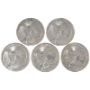 Image 1 : 5x 1oz Armenia 2014 & 2015 500 Drams Noah's Ark .999 Fine Silver. 5pcs. (Tax Exempt)