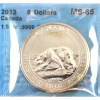 Image 1 : 2013 $8 Polar Bear 1.5oz .9999 Silver CCCS MS65 (Tax Exempt)