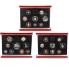 Image 1 : Great Britain 1994-1996 United Kingdom Deluxe Proof Sets. 3pcs.