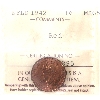 Image 1 : Newfoundland 1-cent 1942 ICCS MS65 Red. Beautiful Coin with Radiant Fields