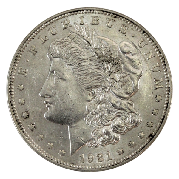 USA 1921 Morgan Dollar UNC+